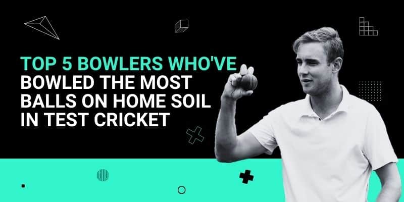 Top 5 Bowlers Who've Bowled Most Balls on Home Soil in Test Cricket _ 30 Jun