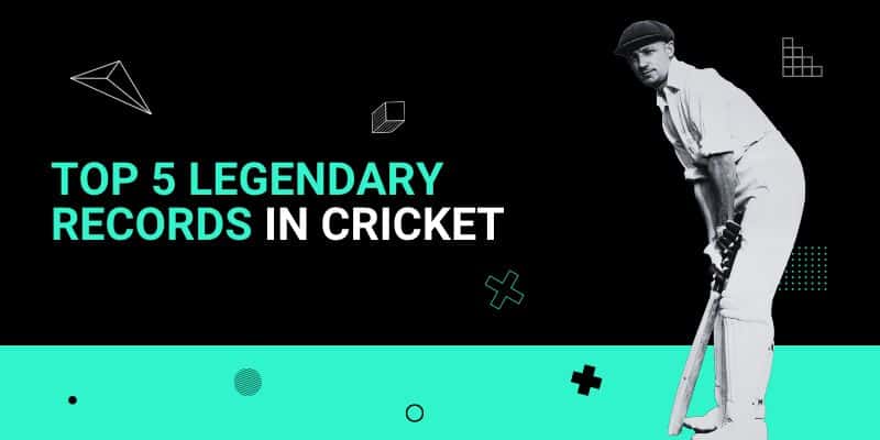Top Five Legendary Records in Cricket