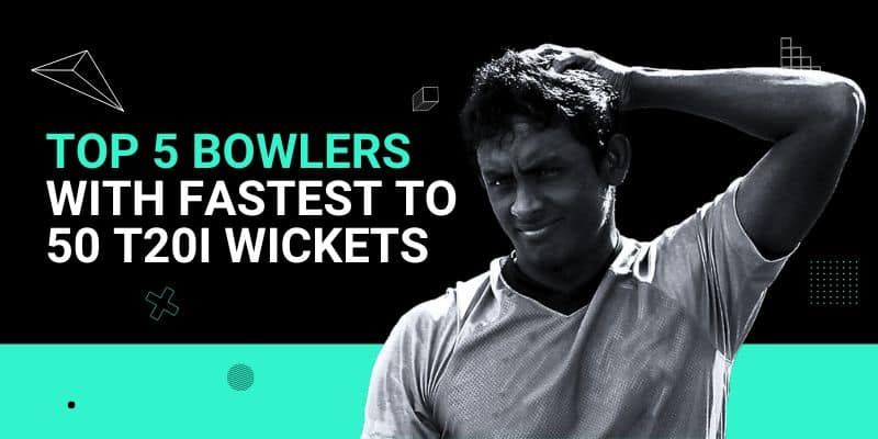 Top 5 Bowlers with fastest to 50 T20i wickets _ 14 Aug