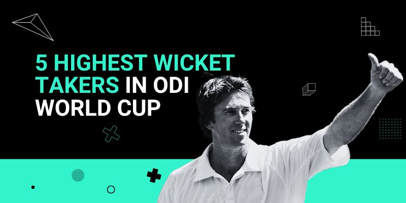 5 Highest Wicket takers in ODI World Cup