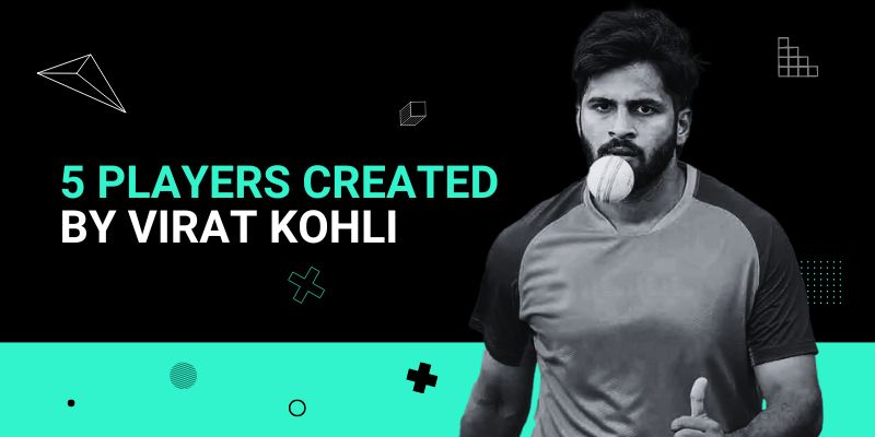5 Players Created by Virat Kohli _ 5 Sep