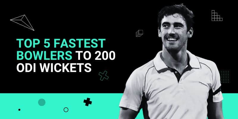 Top 5 Fastest Bowlers to 200 ODI Wickets _ 5 Sep