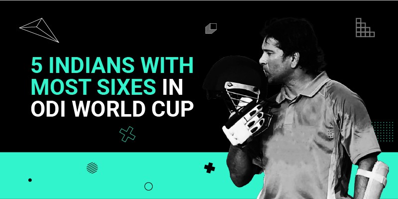 5 Indians with most sixes in ODI World Cup