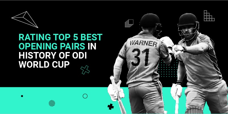 Rating Top 5 Best Opening Pairs in History of ODI World Cup (1)
