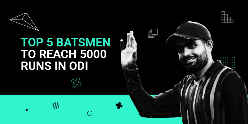 Top 5 batsmen to reach 5000 runs in ODI