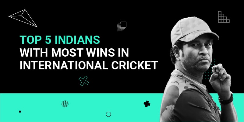 Top 5 Indians with Most Wins in International Cricket