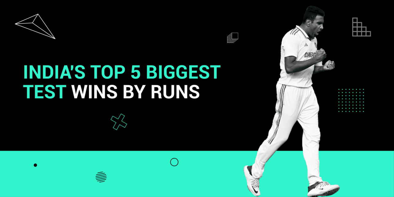India's Top 5 Biggest Test Wins By Runs